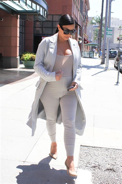 Times Kim Kardashians Maternity Style Was On Point