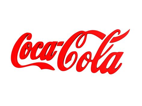 Coca Cola 3d Logo 3d Model Flatpyramid