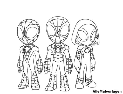 Spiderman Boyama Sayfalar Marvel Ve Izgi D Nya Resimleri