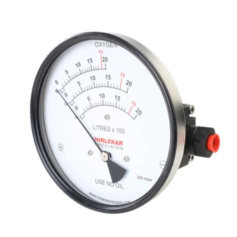 Differential Pressure Gauge Dgc Hirlekar Precision Instruments Pune Dial Flange