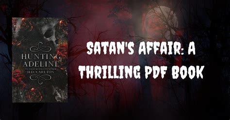 Satans Affair A Thrilling Pdf Book Haunting Adeline