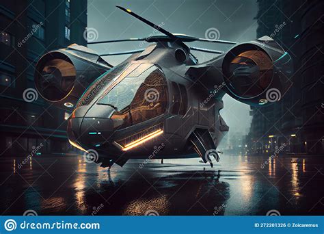 A Futuristic Helicopter Unveiling The Future Of Aviation Sleek