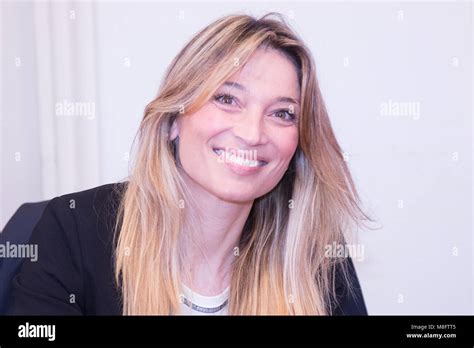 Roma Italy 16th Mar 2018 Former Italian Fencer Margherita Granbassi