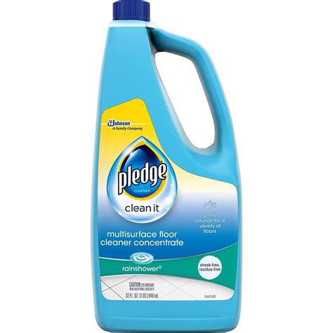 Pledge Concentrated Floor Care Multi Surface Cleaner 32 Oz Floor