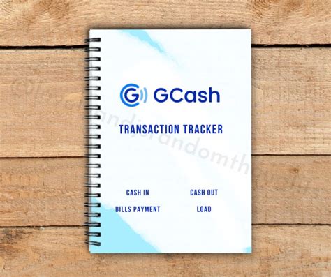 Gcash Transaction Tracker Record Notebook A5 Aize Lazada Ph