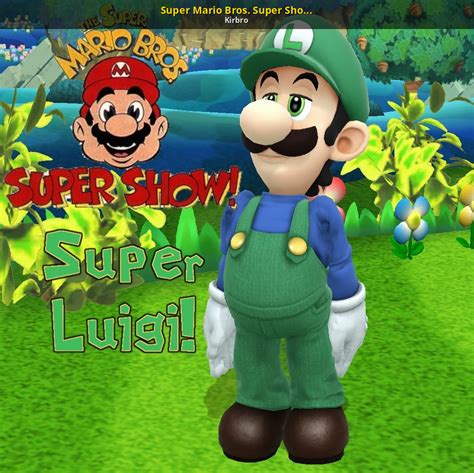 Super Mario Bros Super Show Luigi Super Smash Bros Wii U Mods