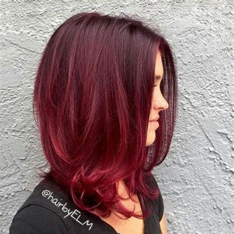 Rojo Color De Pelo Ombre Hair Color Red Ombre Hair Color Auburn Hair