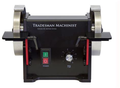 A variable speed bench grinder is a specialized device for engineers with creative ideas for their work. Tradesman 6″ Machinist DC Variable Speed Bench Grinder ...