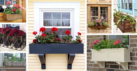 Hundreds of flower arrangements, ideas, and tips for planting. 26 Best Window Box Planter Ideas and Designs for 2021