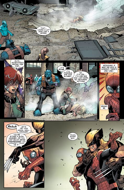 Wolverine Vs Superior Spiderman Battles Comic Vine