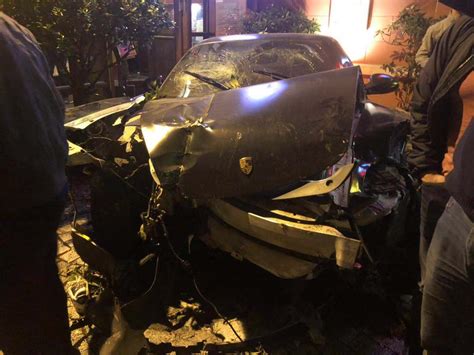 Driver Of Porsche That Crashed At Sashas Was Drunk Police Say That
