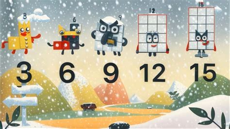 Numberblock Sequence 3 To 102 Numberblocks Compilation Youtube