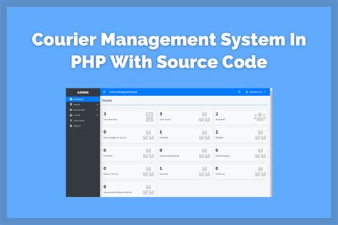 Courier Management System In PHP With Source Code