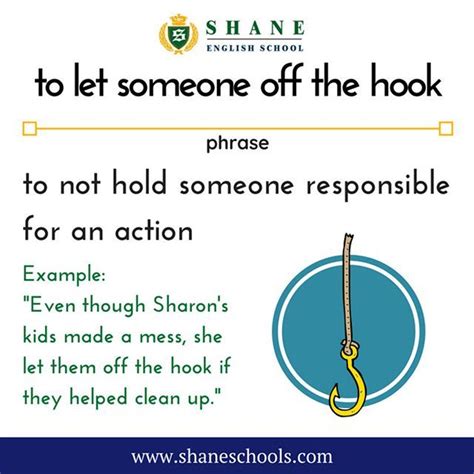 To Let Someone Off The Hook To Not Hold Someone Responsible For An