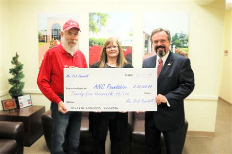 Arkansas Northeastern College Ramsdells Give To Anc Center For Allied