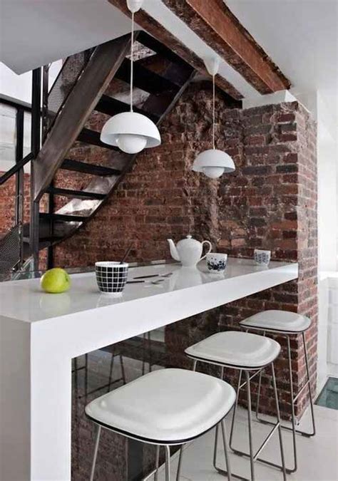 35 Ideas Give Your Home A Rustic Or Industrial Touch With Brick Wall