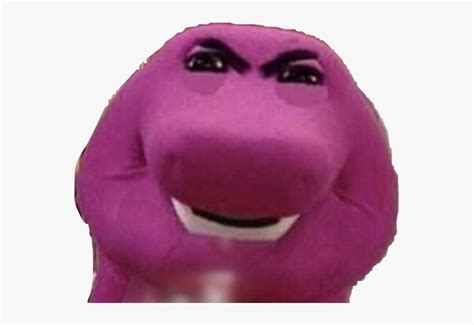 Barney Meme Face