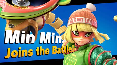 Slideshow 14 Gameplay Screenshots Of Min Min In Super Smash Bros Ultimate