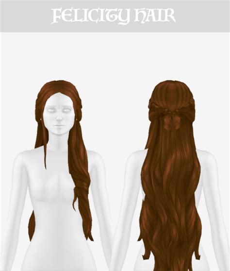Maxis Match Cc World Sims Hair Felicity Hair Sims 4