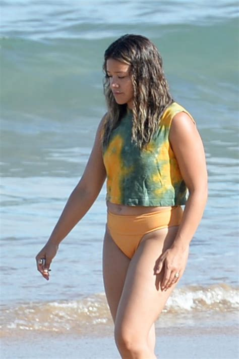 Gina Rodriguez In Bikini Bottom At A Beach In Maui 06172019 Hawtcelebs