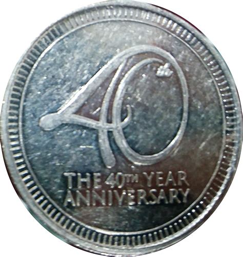 Medal Dubai Islamic Bank 40th Anniversary Silver United Arab