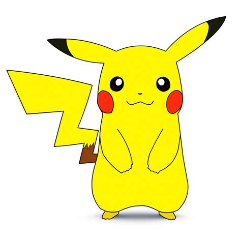 Easy To Draw Pikachu Pikachu Draw Easy Step Drawing Pokemon Cute