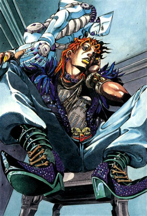 Araki hirohiko's style of drawing. DIO's Ugly Ass Shoes — Hirohiko Araki illustration of DIO ...