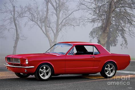 1966 Ford Mustang 289 Coupe Photograph By Dave Koontz