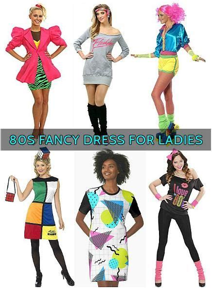 80s Fancy Dress Ladies Costumes Collage 80s Party Outfits 80s Fancy