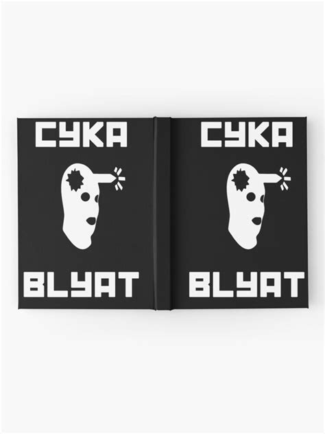 Cyka Blyat Csgo Hardcover Journal By Teerribol Redbubble