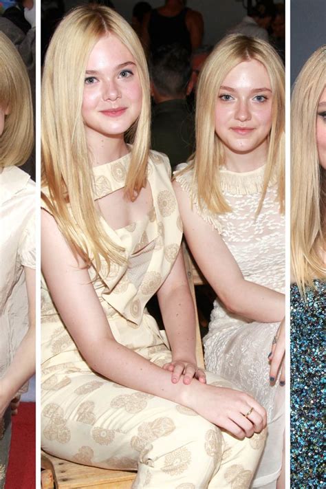 13 Photos Of Elle And Dakota Fanning Slaying The Sister Beauty Game Beauty Games Beauty