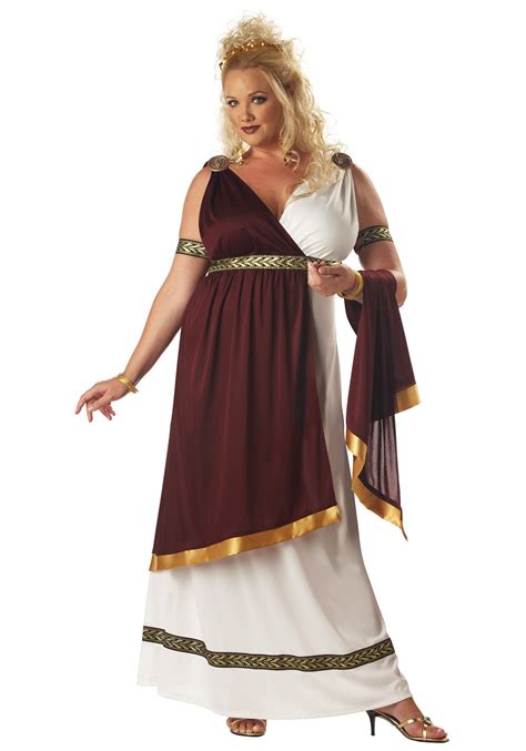 Imperial Empress Goddess Greek Roman Toga Adult Womens Fancy Dress