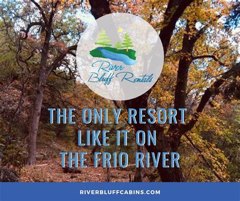 Maybe you would like to learn more about one of these? Remarkable. Scenic. Fun. River Bluff Cabins is nestled ...
