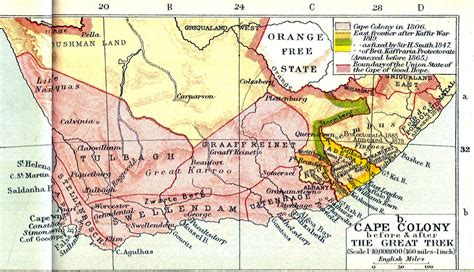British Colonisation In Africa Africa African Map Cape Colony