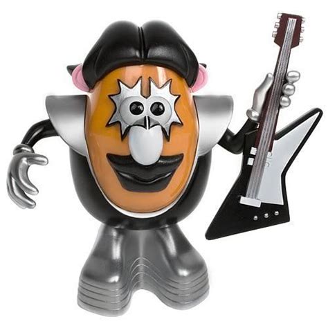 Kiss~ Mr Potato Head Kiss Merchandise Ace Frehley Action Figures Toys