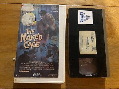 The Naked Cage The Cage Naked Vhs And Case Original Multivision Prison