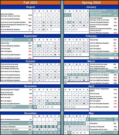 Academic Calendars Academics
