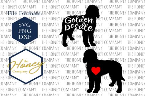 Download Golden Doodle Svg Png Dxf Dog Breed Lover Cut File George