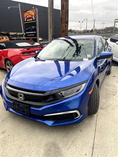 Used 2021 Honda Civic Lx Honda Sensing Sedan Cvt For Sale In Columbus