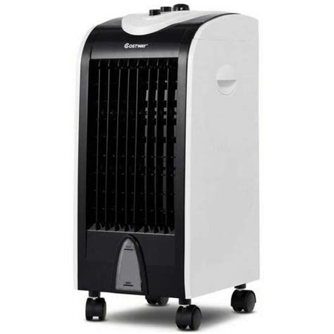 Costway 500 Cfm 3 Speed Portable Evaporative Cooler Fan Humidify With