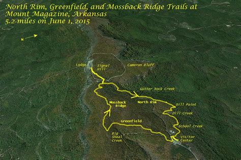 Mount Magazine Ar Map