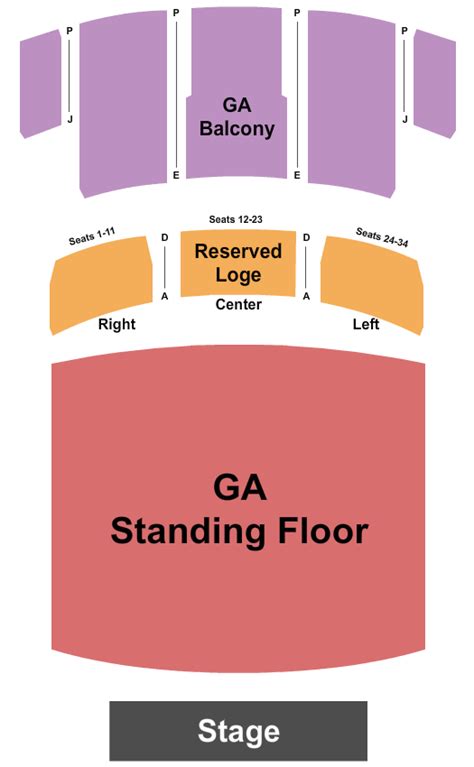 Fox Theatre Atlanta Seating Chart With Seat Numbers Two Birds Home