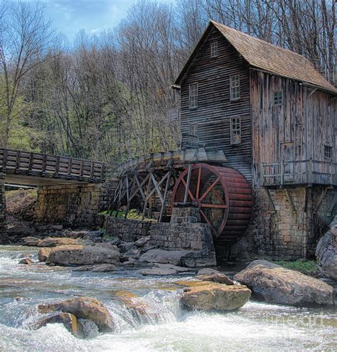 Glade Creek Grist Mill Photograph By Randy Jacobs Fine Art America