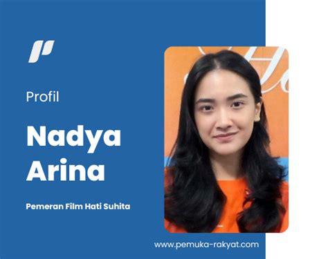 Profil Dan Biodata Nadya Arina Pemeran Suhita Umur Asal Pendidikan