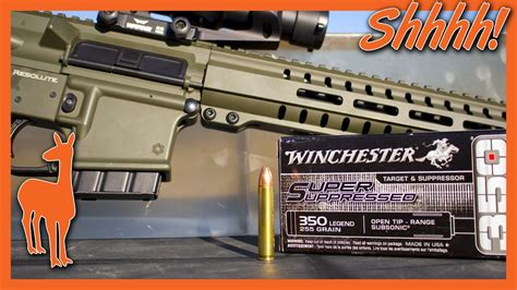 Solid Performance From Winchesters New Subsonic 350 Legend Ballistic