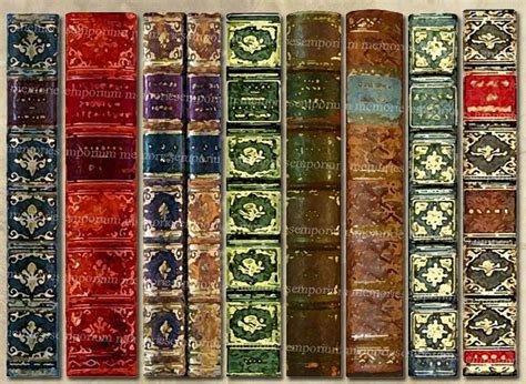 Antique Book Spines 🔎zoom With Images Book Spine Antique Books