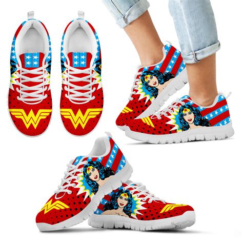 Wonder Woman Sneakers Luvlavie