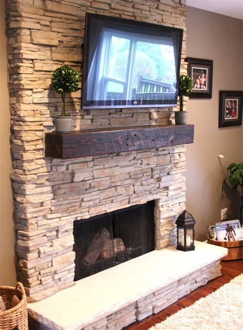 stone fireplace designs with tv above fireplace guide by linda