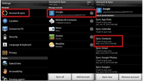 5 Ways To Transfer Contacts From Android To Android