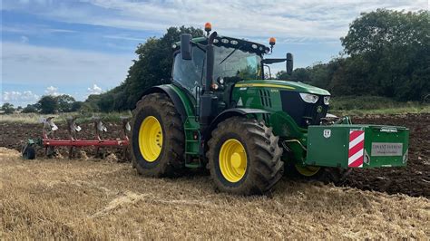 ZACZYNAMY ORKĘ JOHN DEERE 6215R KVERNELAND ES110 Czyli najpięknieszy